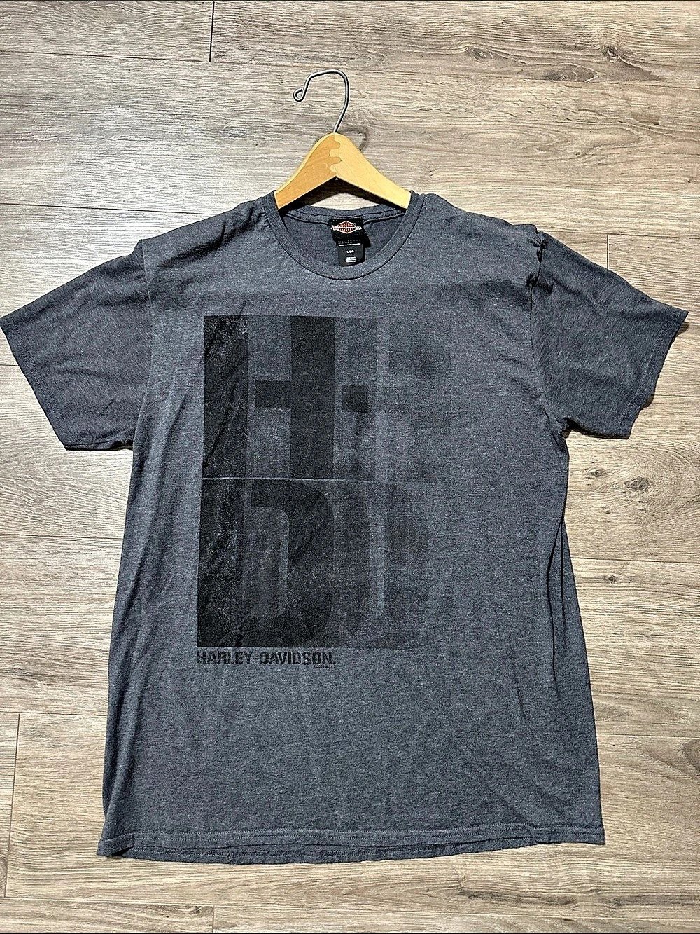 Harley-Davidson Pensacola Florida All Roads Lead To T-Shirt Gray Large